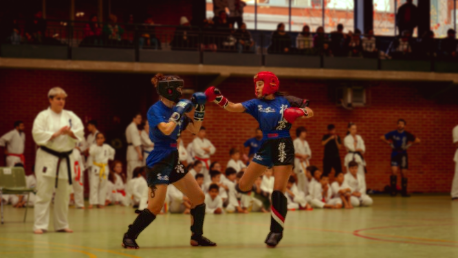 Competición de Kickboxing en Vitoria